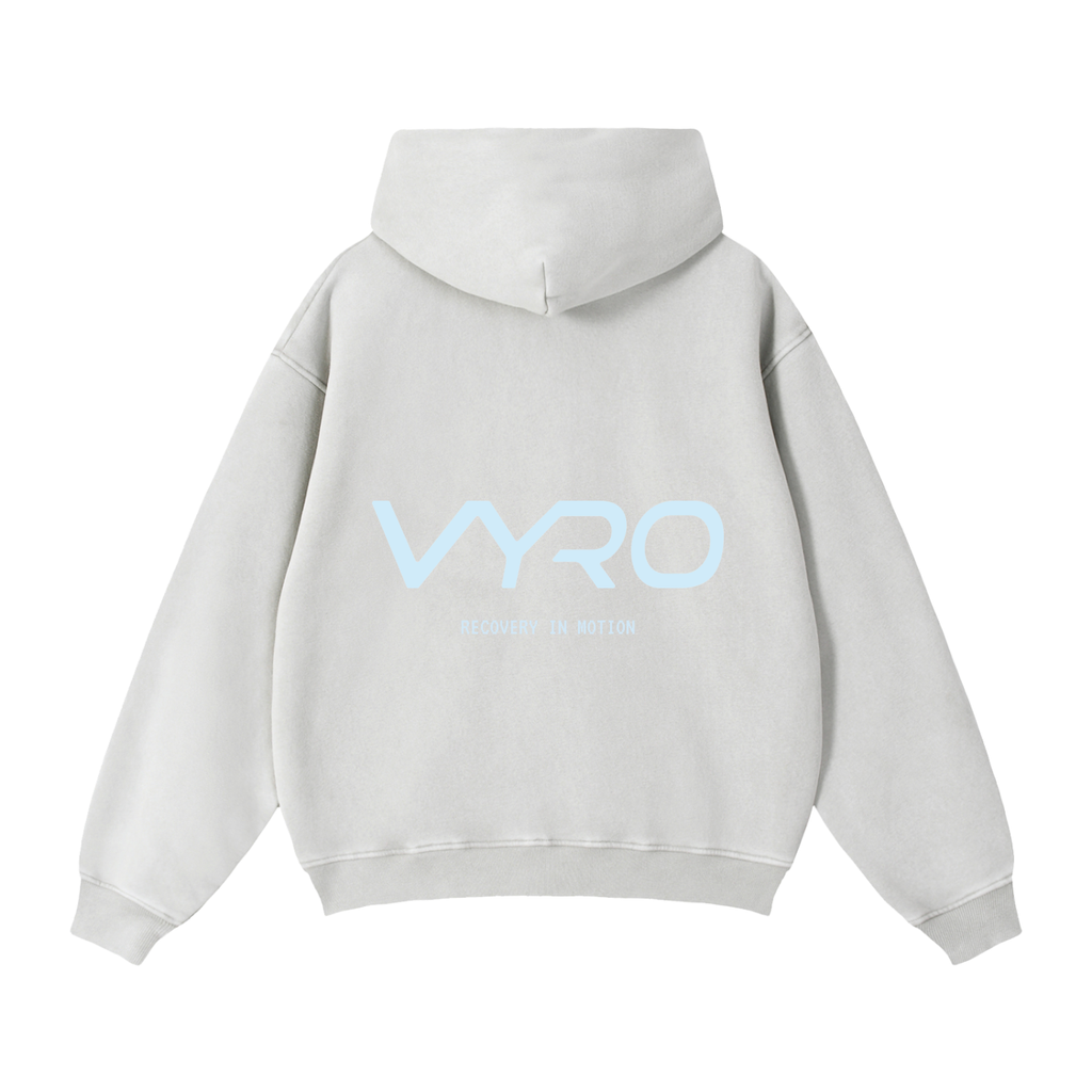 Zip-Through Boxy Fleece Hoodie