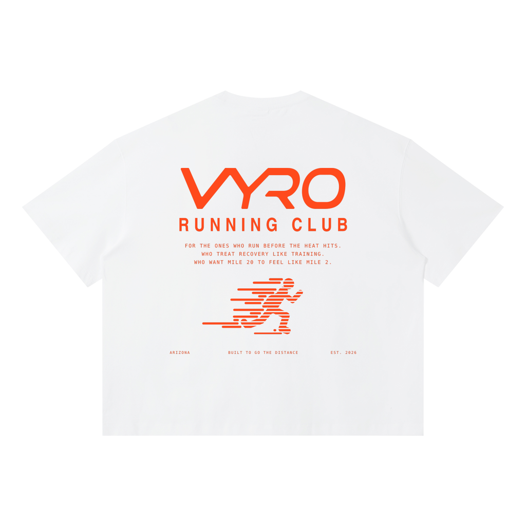 Unisex Sorona Boxy Running Club T-Shirt