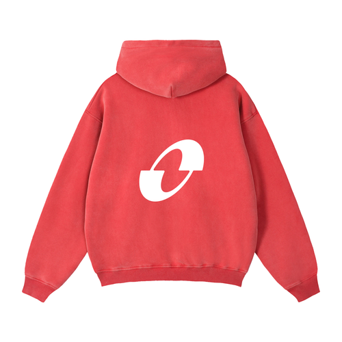 Zip-Through Boxy Fleece Hoodie