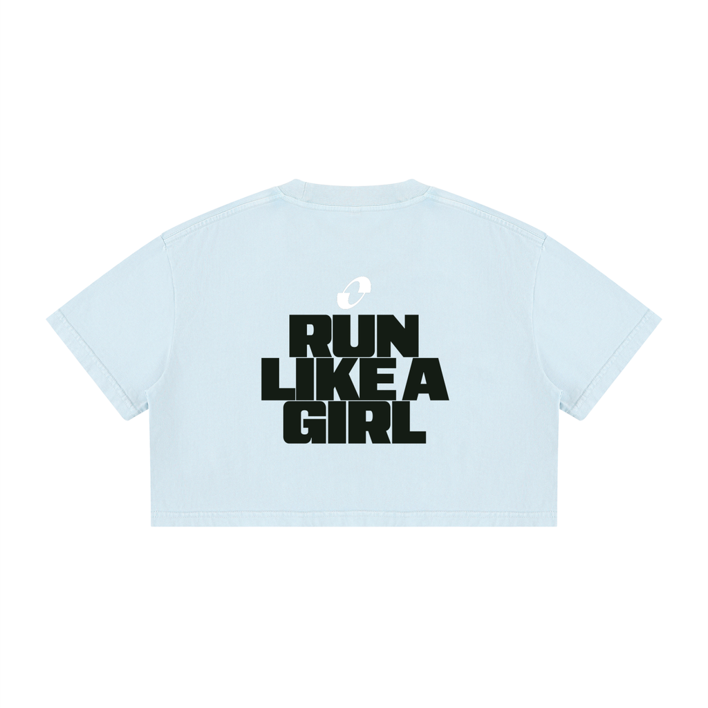 Run Like a Girl Crop