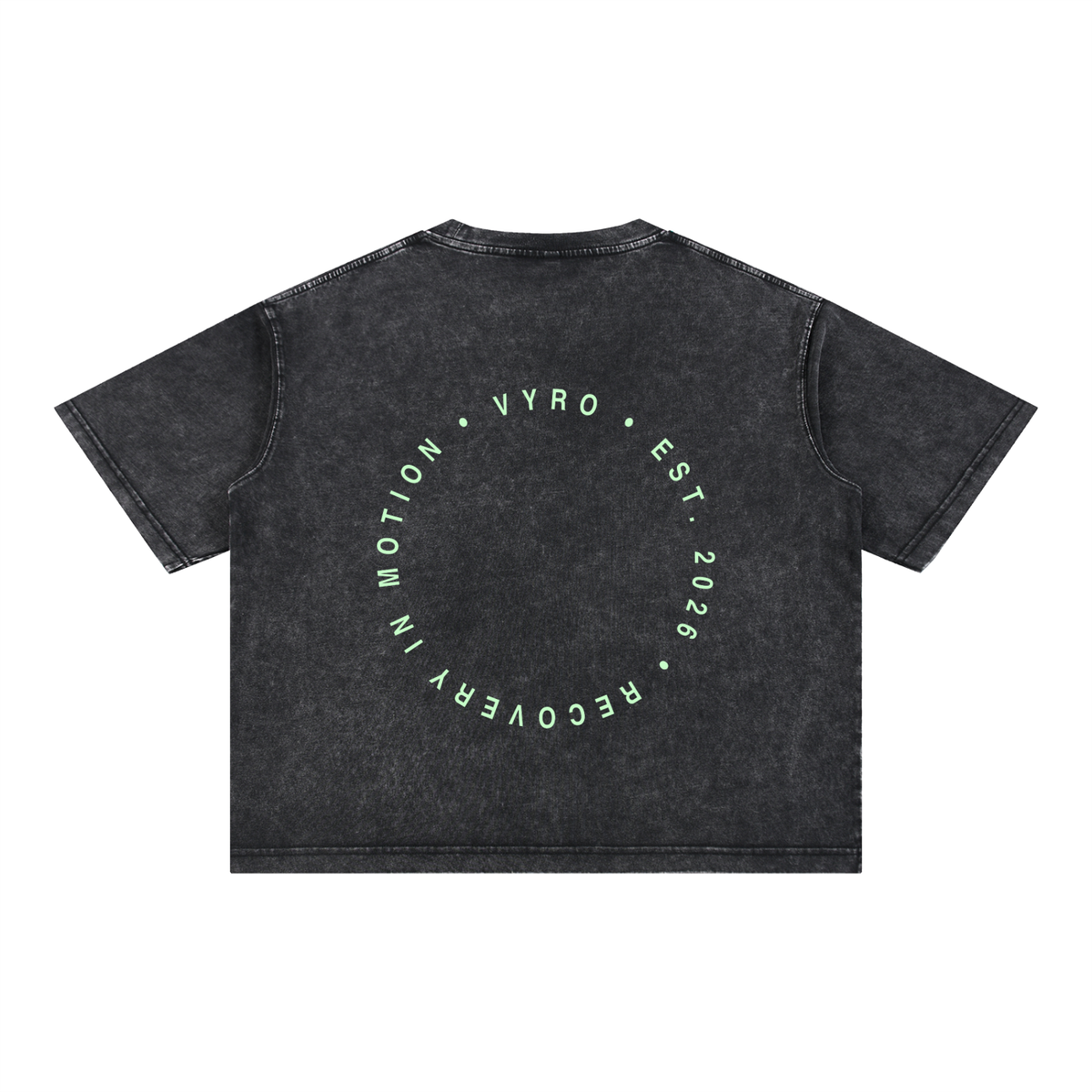 Mineral Wash Boxy Cotton T-Shirt