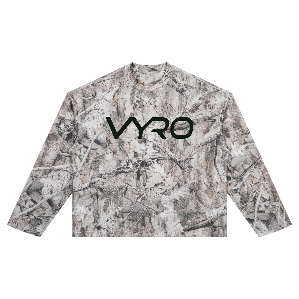 Unisex Tree Camo Waffle T-Shirt