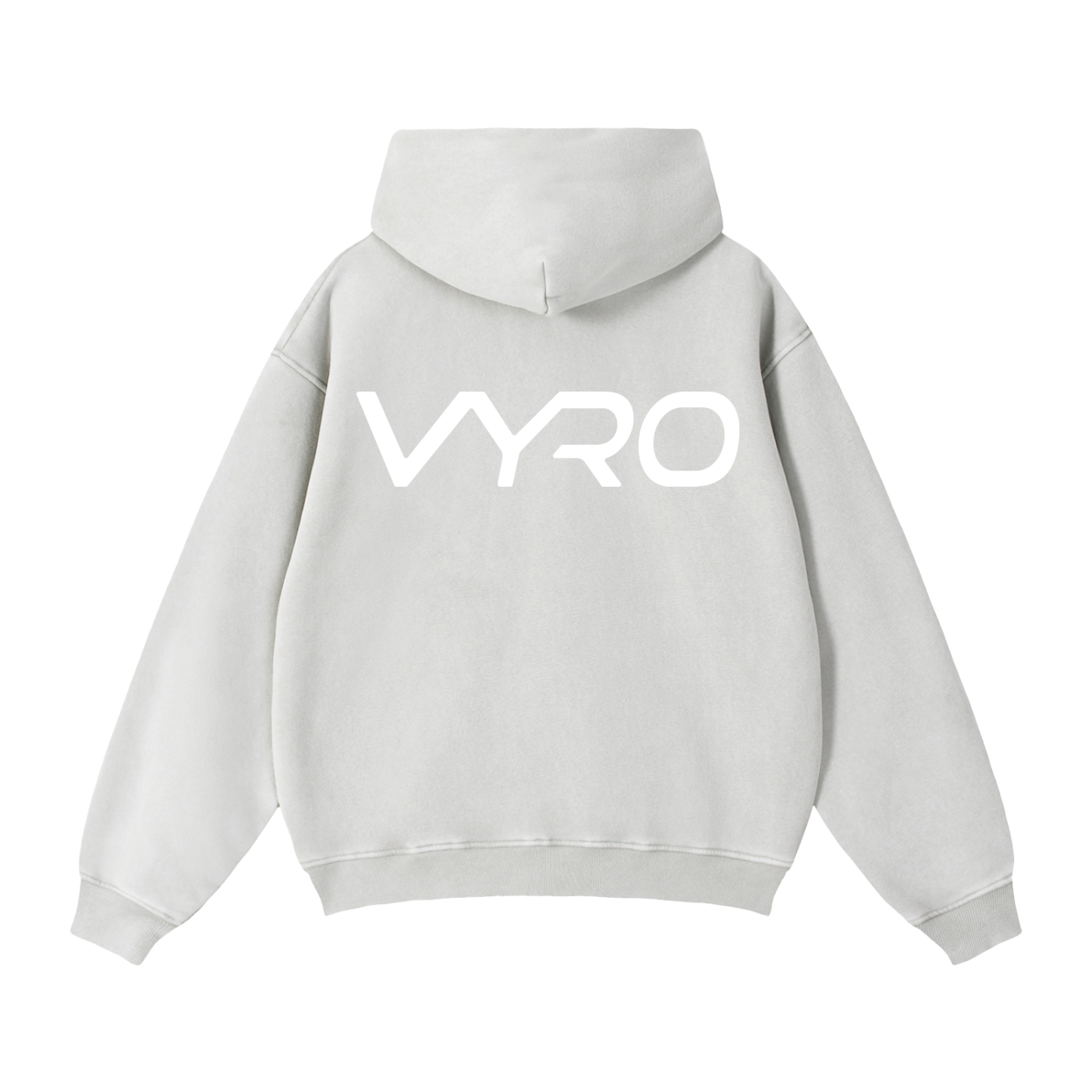 Zip-Through Boxy Fleece Hoodie