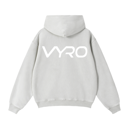 Zip-Through Boxy Fleece Hoodie