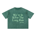 Mineral Wash Boxy Cotton T-Shirt