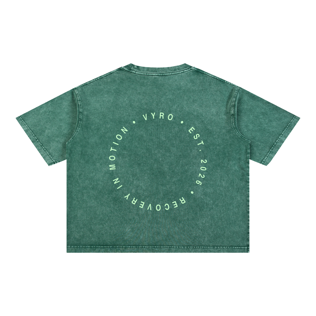 Mineral Wash Boxy Cotton T-Shirt